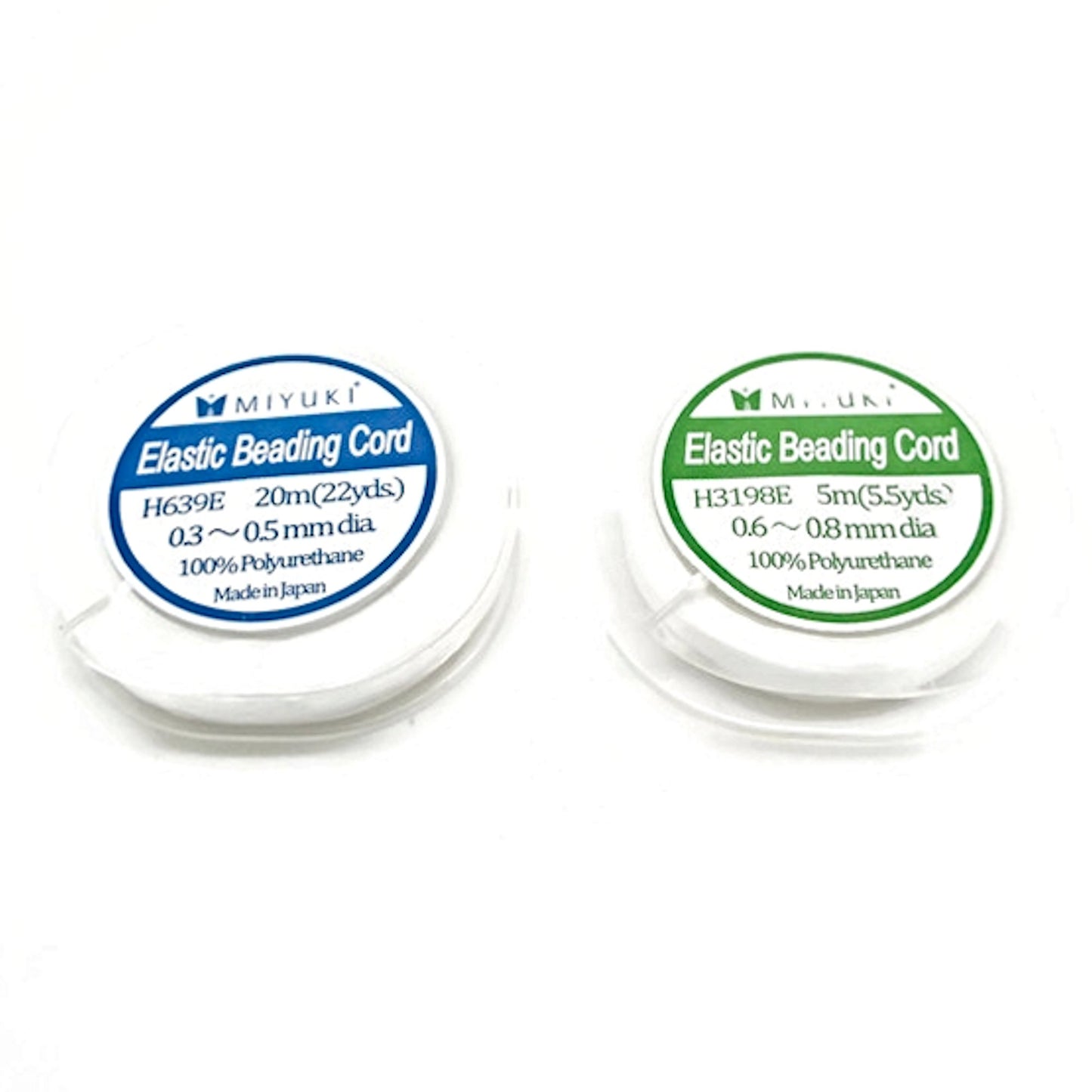 Miyuki Elastic Beading Cord, 20 Metre Reel, 0.5mm for Stretch Jewellery Making