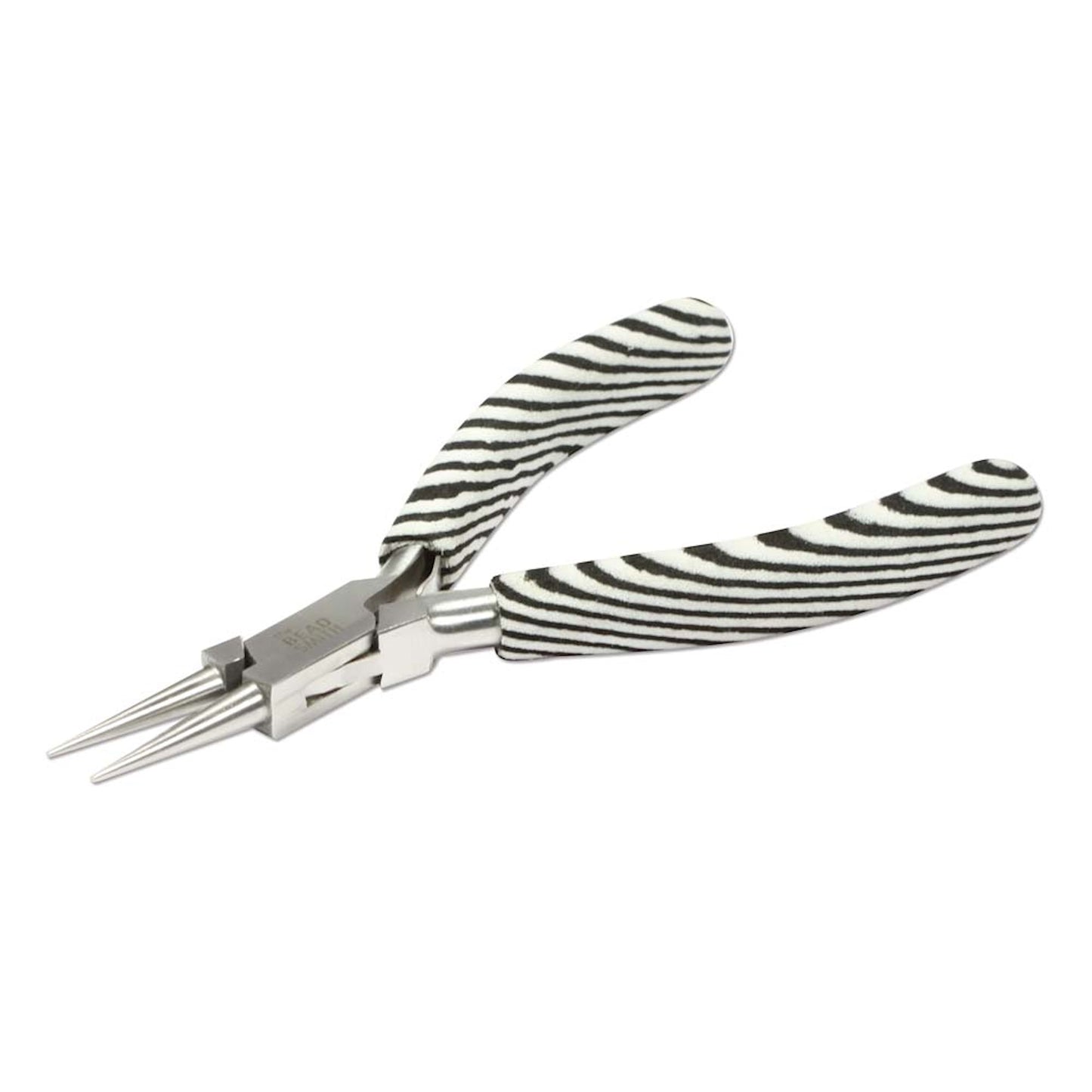 ZEBRA PLIER Tool Kit Including Case, Tweezer & Reamer, Flat Nose, Chain Nose, Round Nose & Side Cutter Plier