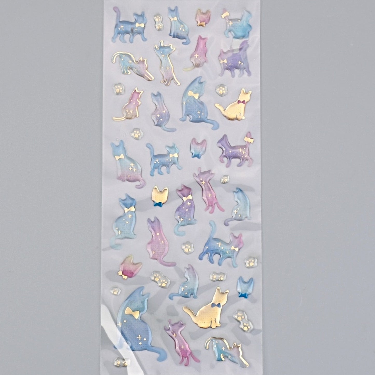 CAT PUFFY STICKERS for Resin, Journalling, Scrapbooking, Decorating and Mixed Media Art