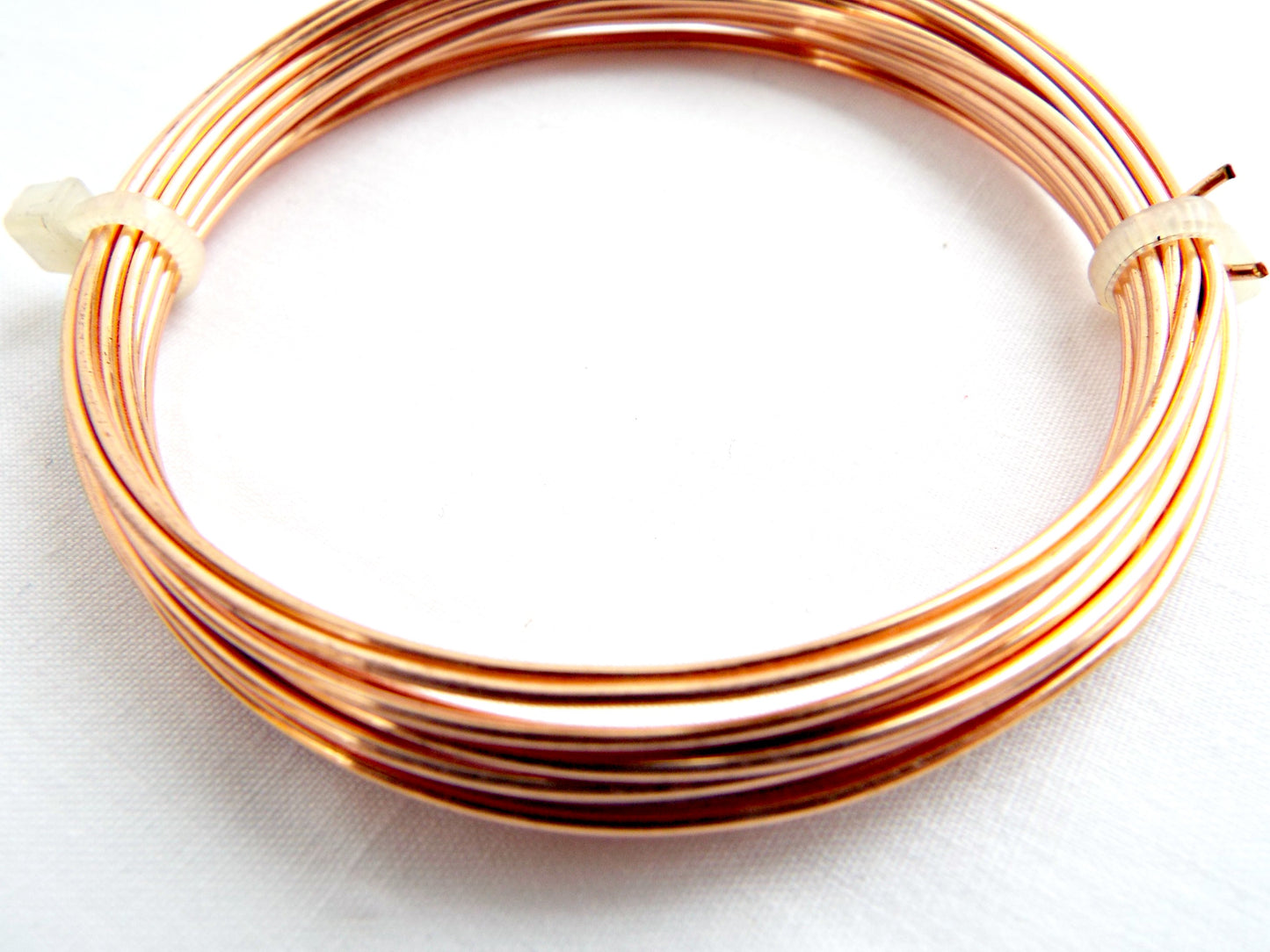 COPPER WIRE in 6 Gauges with an Anti-Tarnish Coating for Craft & Jewellery Making