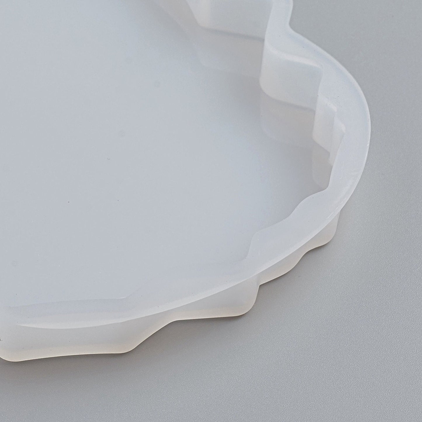 COASTER MUG Mat Mould in a Geode Shape, 120x91mm, Faux Agate Mold for Resin, Clay & Jesmonite, Irregular Shape Silicone Mould