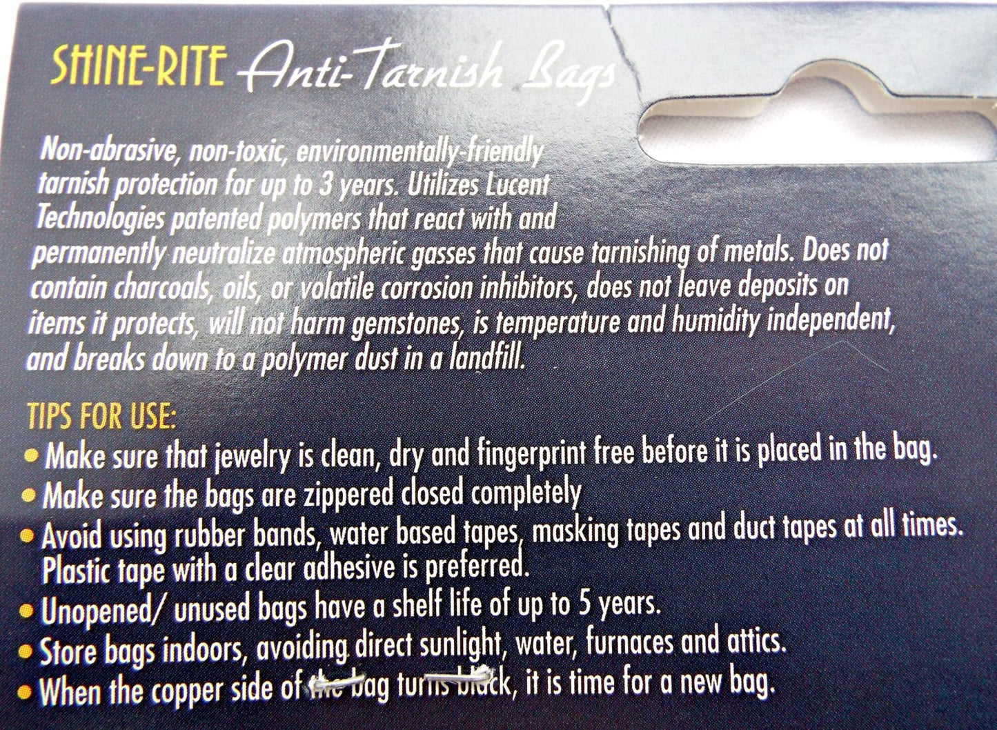 10 Anti Tarnish Bags 4x6in, Jewellery Corrosion Protection Zip Lock Bags for Fine Metals by BeadSmith