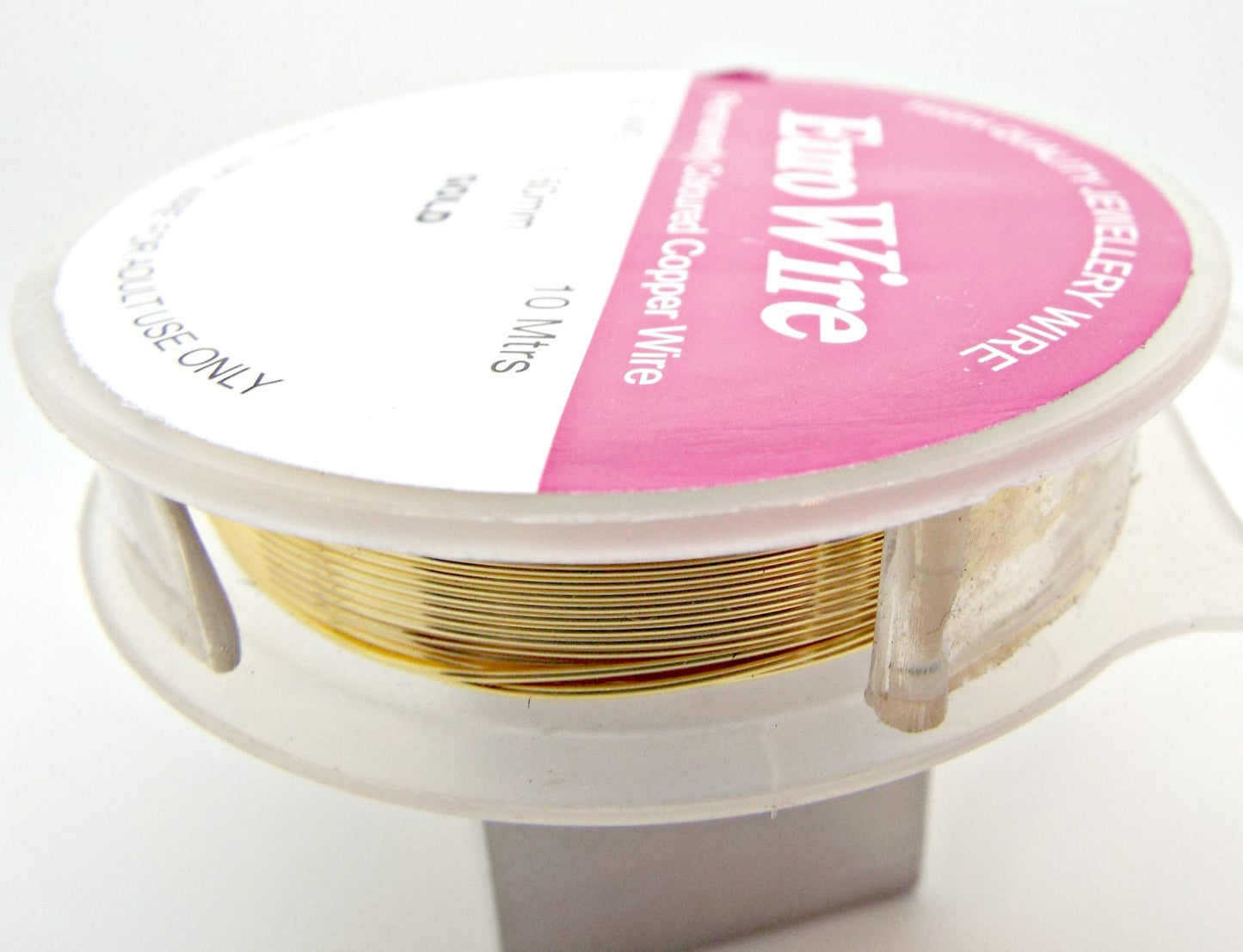 GOLD COLOURED Copper Wire (Gilt) Craft & Jewellery Wire in 4 Gauges with Anti-Tarnish Coating