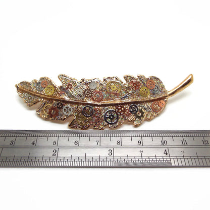 Handmade Recycled Steampunk Hair Clip