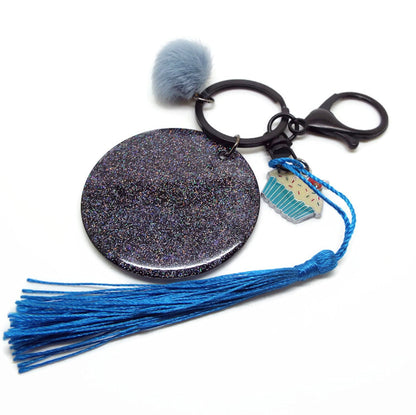 Handmade Bag Charm or Keyring with Flower Fairy Design