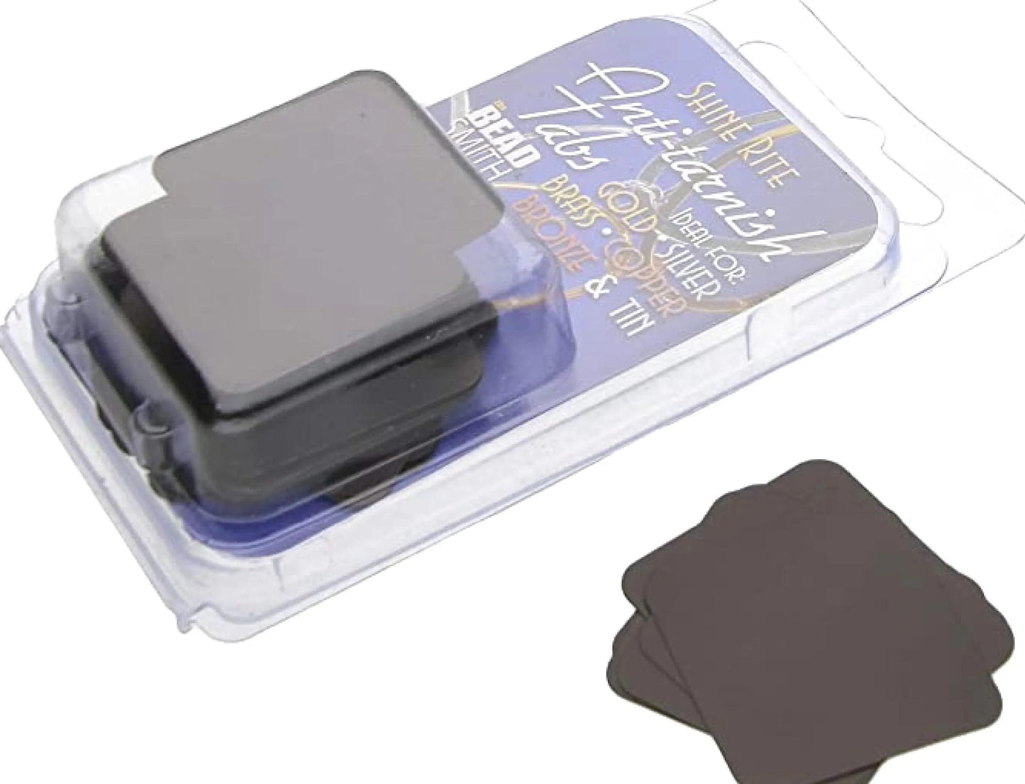 50 BeadSmith Anti Tarnish Tabs, Jewellery  and Metal Protection