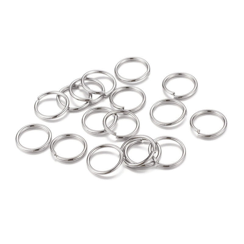 10MM JUMP RINGS in Gunmetal or Red Copper, Pack of 100