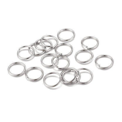 10MM JUMP RINGS in Gunmetal or Red Copper, Pack of 100