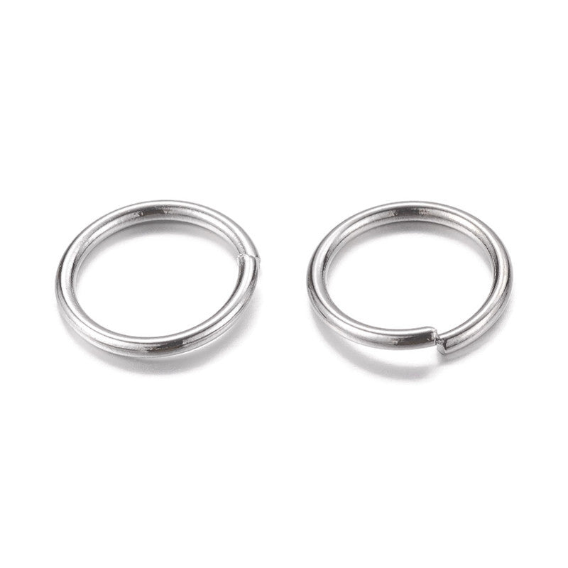10MM JUMP RINGS in Gunmetal or Red Copper, Pack of 100