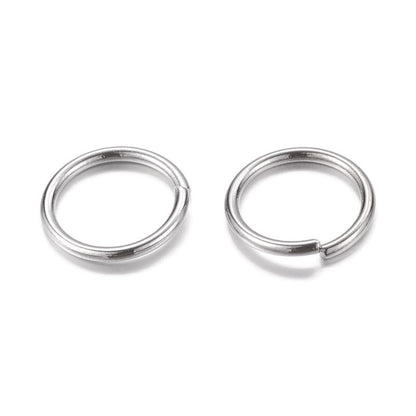 10MM JUMP RINGS in Gunmetal or Red Copper, Pack of 100