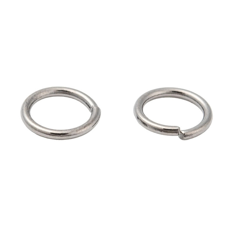 8MM JUMP RINGS in Gunmetal or Red Copper, Pack of 150