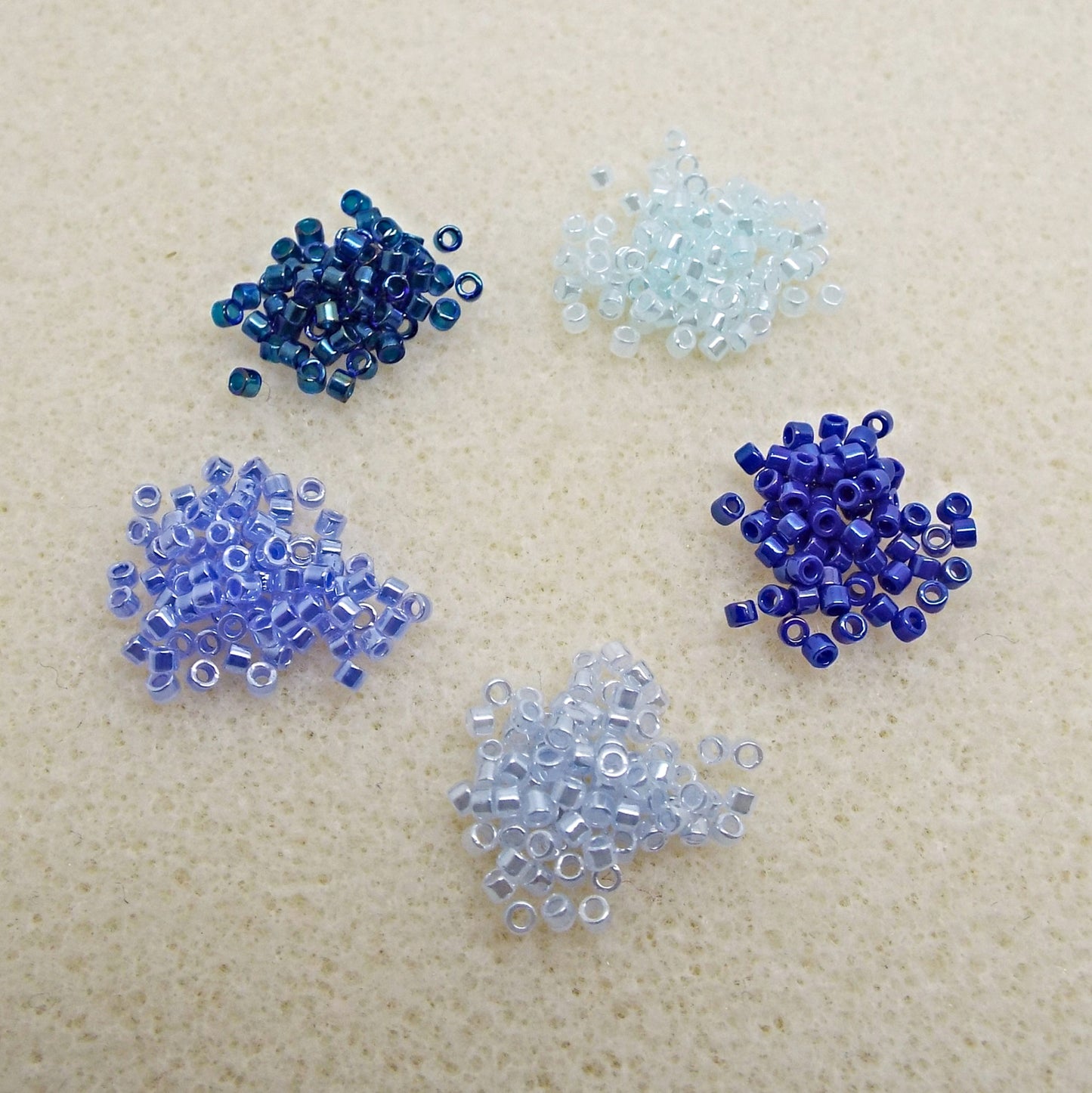 25g Miyuki Delica 11/0 2mm Ocean Waves Seed Beads in 5 Colours for Looming and Beading