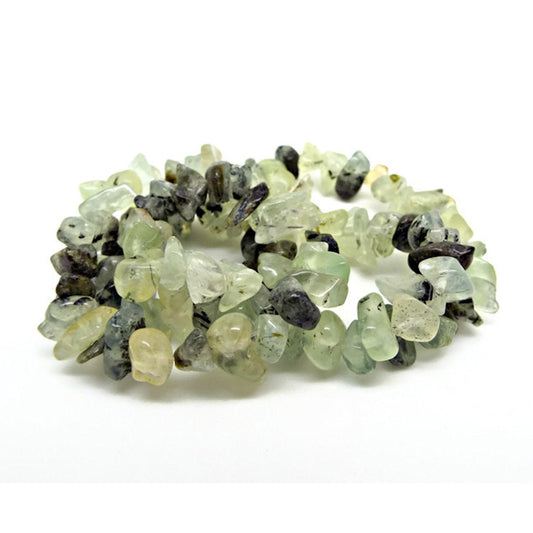 SMALL NATURAL Green Prehnite Chip Beads, 16 Inch Strand, Craft Supplies for Jewellery Making