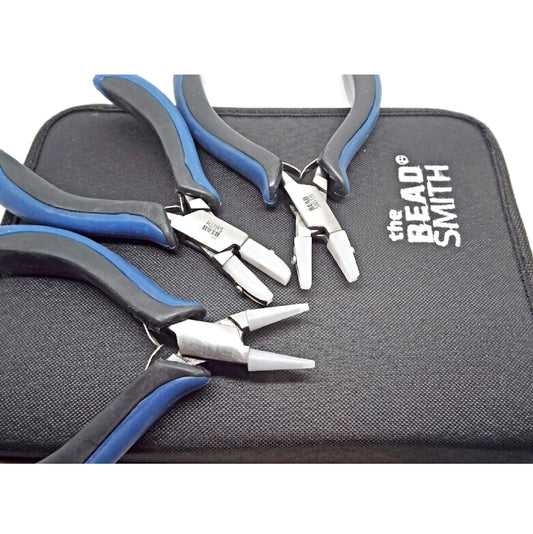 NYLON JAW Plier Kit with Carry Case for Jewellery and Wire Crafts