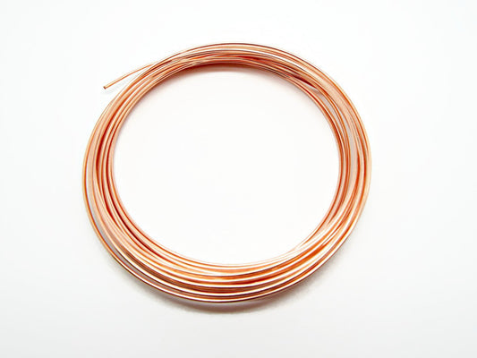 BARE ROUND COPPER WIRE in 6 Sizes, Suitable for Oxidisation