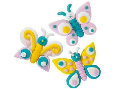 Fimo Polymer Clay Butterfly Craft Kit for Children, Christmas or Birthday Gift For Kids Age 8+