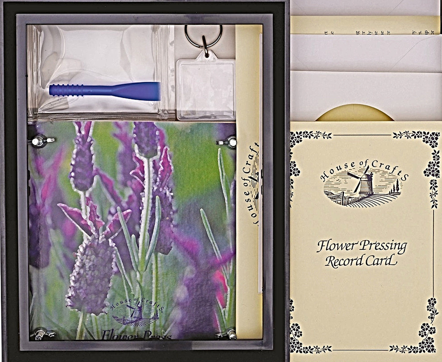 FLOWER PRESSING Starter Kit by House of Crafts, Everything Included, Just Add Flowers, Floral Crafts