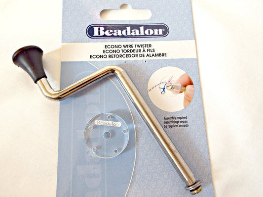 BEADALON WIRE TWISTER Tool, Twist 2 to 5 Wires Together with this Steel Twister, Easy to Use Wire Jewellery Tool